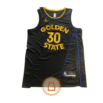 Stephen Curry Golden State Warriors 2024/25 Statement Edition Authentic Jersey Black